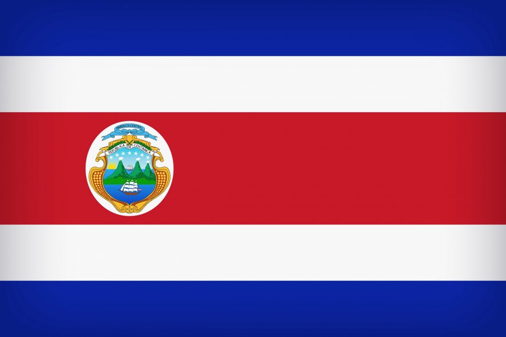 drapeau costa rica
