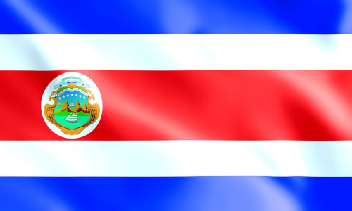 drapeau du costa rica voyage agence francophone sur mesure