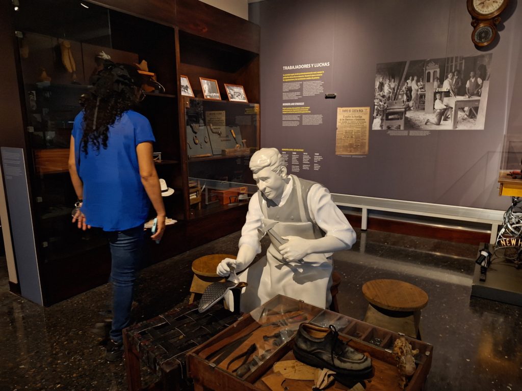 Statue dans le musée national du Costa Rica